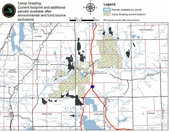 DNR Rejects Proposed Camp Grayling Lease Expansion Clare County Cleaver